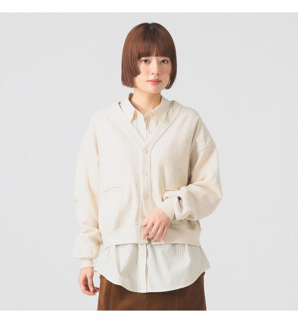 Ray BEAMS 「【別注】Champion / リバースウィーブ(R) カーディガン」|スウェット・ジャージ|