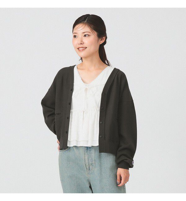 Ray BEAMS 「【別注】Champion / リバースウィーブ(R) カーディガン」|スウェット・ジャージ|