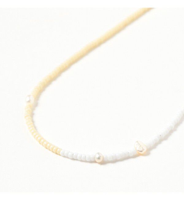 BEAMSBOY「淡水パール &times; ビーズ ネックレス」|その他|