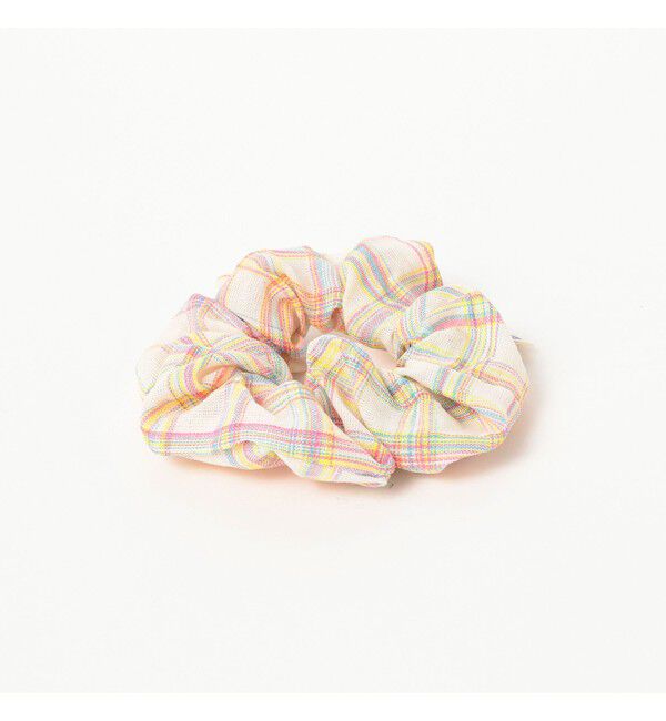 BEAMSBOY「チェック & デニム シュシュ 3SET」|その他|