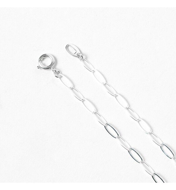 Ray BEAMS 「シルバー オーバルチェーン ネックレス」|その他|