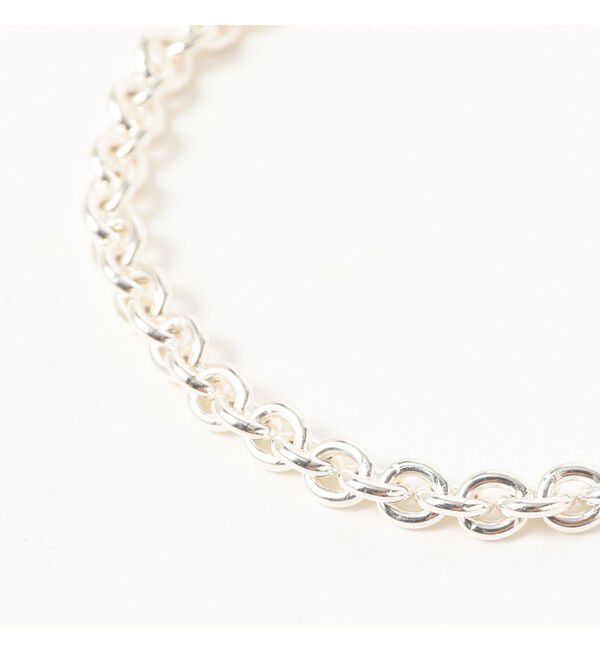 Ray BEAMS 「シルバー アズキチェーン ブレスレット」|ブレスレット・バングル|