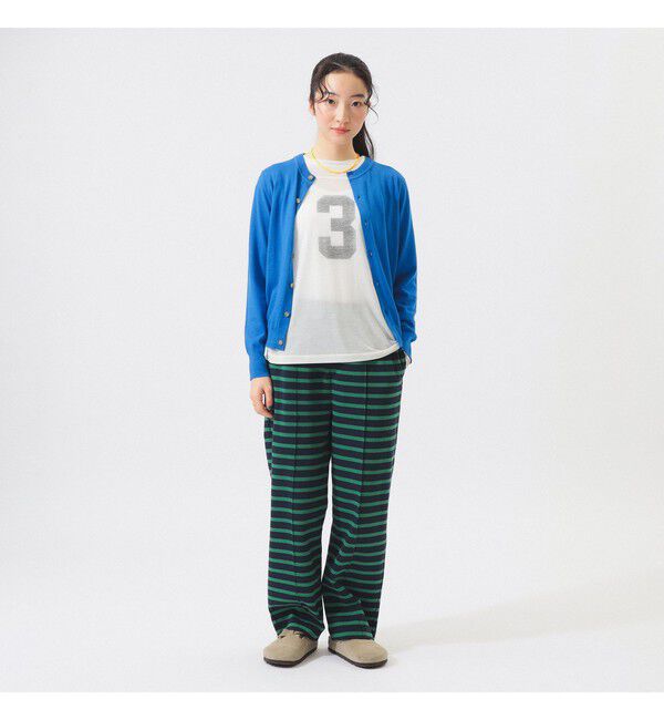 BEAMSBOY「14ゲージ クルーネック カーディガン」|ニット・セーター|