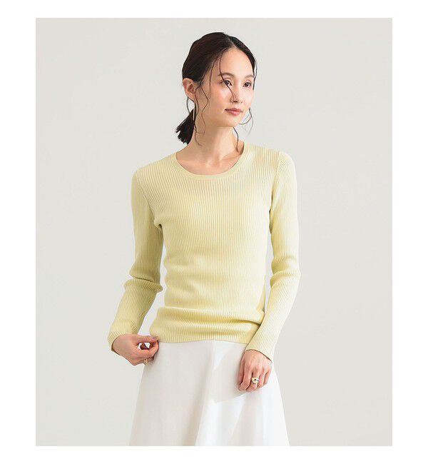 Demi-Luxe BEAMS 「14ゲージ ベーシック リブニット」|ニット・セーター|LEMON