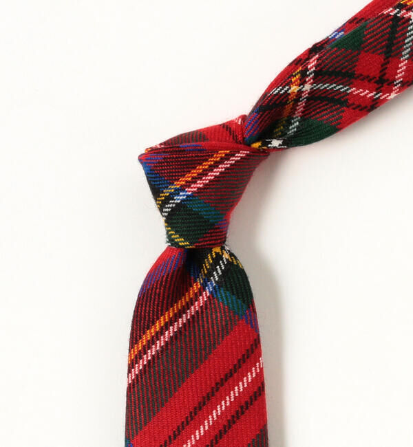 BEAMS PLUS「BEAMS PLUS / タータンチェック ウール タイ」|ネクタイ・蝶ネクタイ|