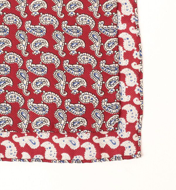 BEAMS PLUS「BEAMS PLUS / ペイズリー柄 チーフ」|ハンカチ|