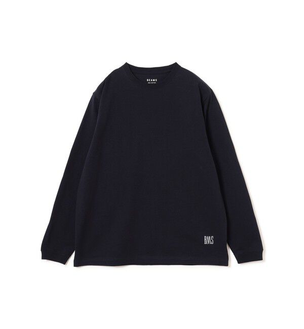 BEAMS「BEAMS / BMSロゴ ベーシック ロングスリーブ Tシャツ」|Tシャツ・カットソー|