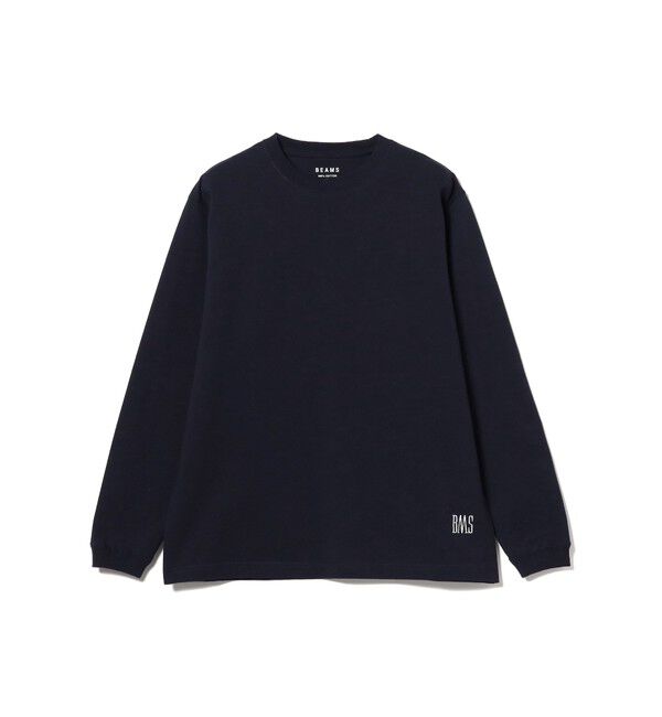 BEAMS「BEAMS / BMSロゴ ベーシック ロングスリーブ Tシャツ」|Tシャツ・カットソー|