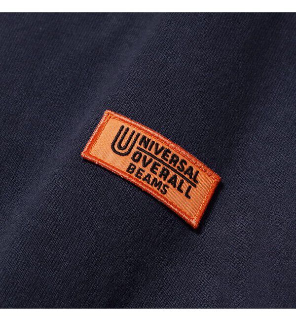 BEAMS「【別注】UNIVERSAL OVERALL / ロゴ ロングスリーブ Tシャツ」|Tシャツ・カットソー|