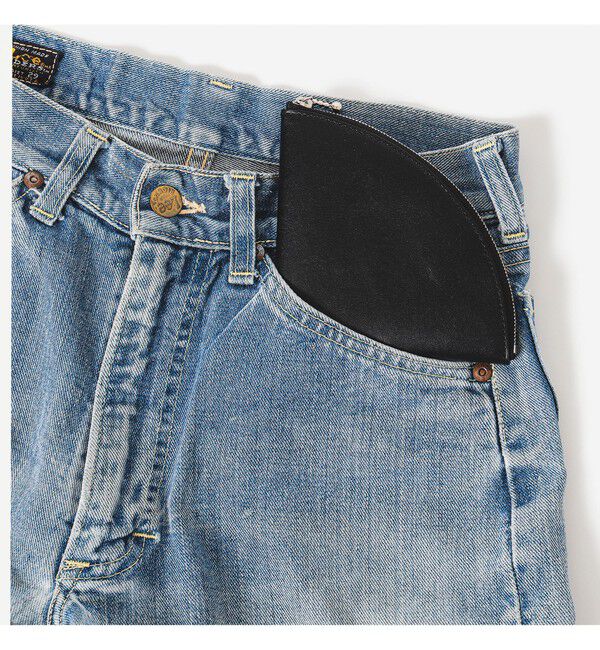 BEAMS「レザー 90&deg; パース」|ステーショナリー|