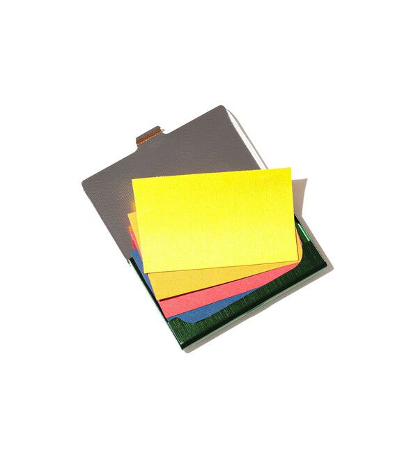 BEAMS「アルミカードケース」|ステーショナリー|GREEN