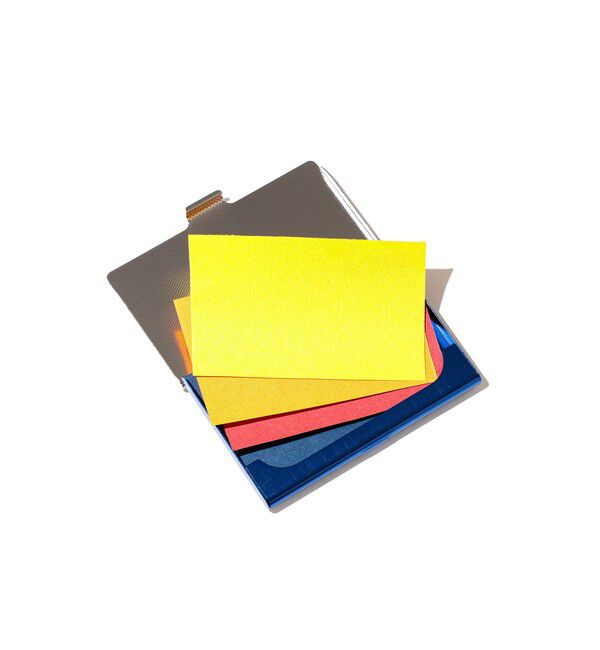 BEAMS「アルミカードケース」|ステーショナリー|BLUE