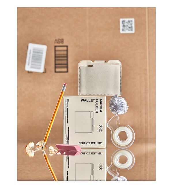 BEAMS「Nik BENTAL / Manila Folder Wallet」|ステーショナリー|