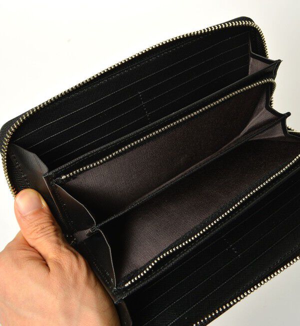 SHIPS「SHIPS:【SAFFIANO LEATHER】 イタリアンレザー 長財布」|財布|