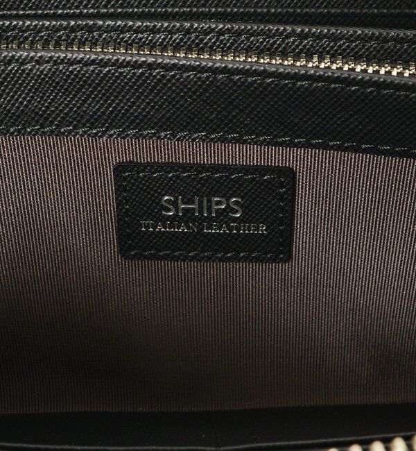 SHIPS「SHIPS:【SAFFIANO LEATHER】 イタリアンレザー 長財布」|財布|