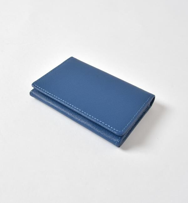 SHIPS「SHIPS:【SAFFIANO LEATHER】イタリアンレザー  カードケース （名刺入れ）」|名刺入れ・カードケース|