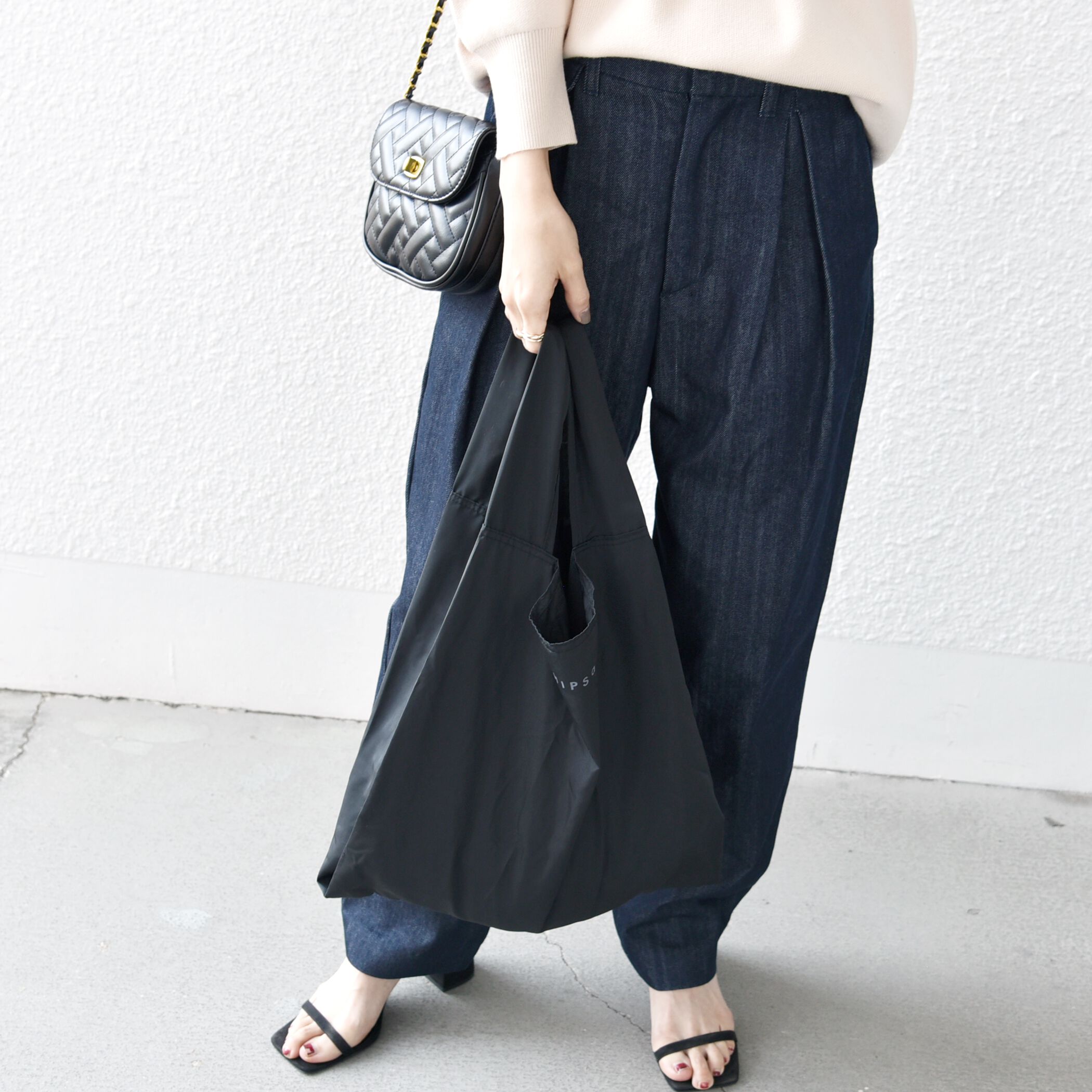 SHIPS any「SHIPS any: エコバッグ」|エコバッグ|ブラック系