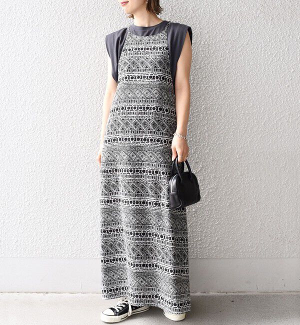 SHIPS for women「プリントホルターネックワンピース◇」|ワンピース|