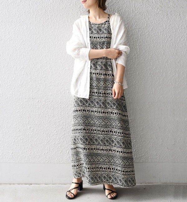 SHIPS for women「プリントホルターネックワンピース◇」|ワンピース|