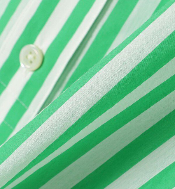 SHIPS for women「〈手洗い可能〉MANTECO カラー ストライプ ワンピース」|ワンピース|