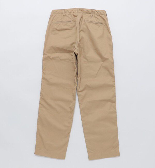 SHIPS「SHIPS STANDARD: GIZAコットン ツイル M-41 チノパンツ」|チノ|
