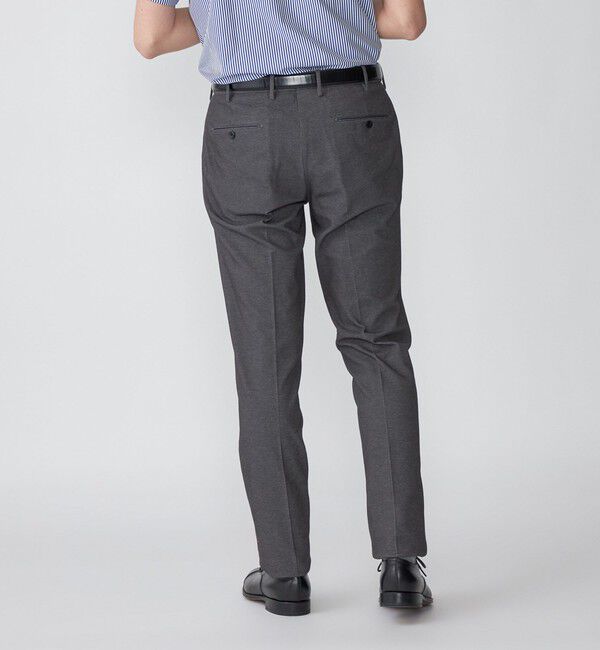 SHIPS「SHIPS: 〈ウエスト調整可能〉 ジャージ ドビー パンツ」|チノ|