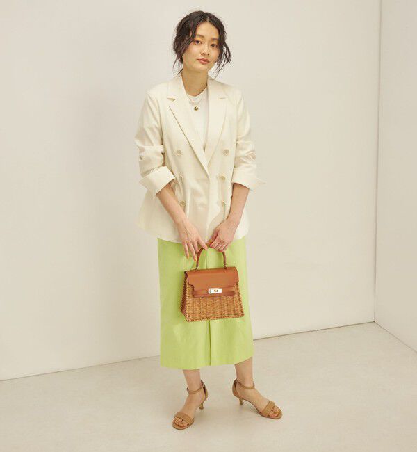 SHIPS for women「コットン リネン オックス ダブル ジャケット」|その他|