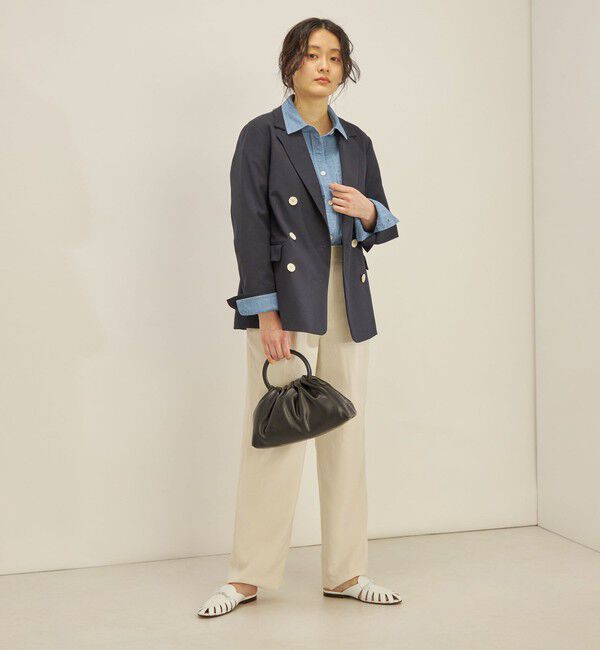 SHIPS for women「コットン リネン オックス ダブル ジャケット」|その他|