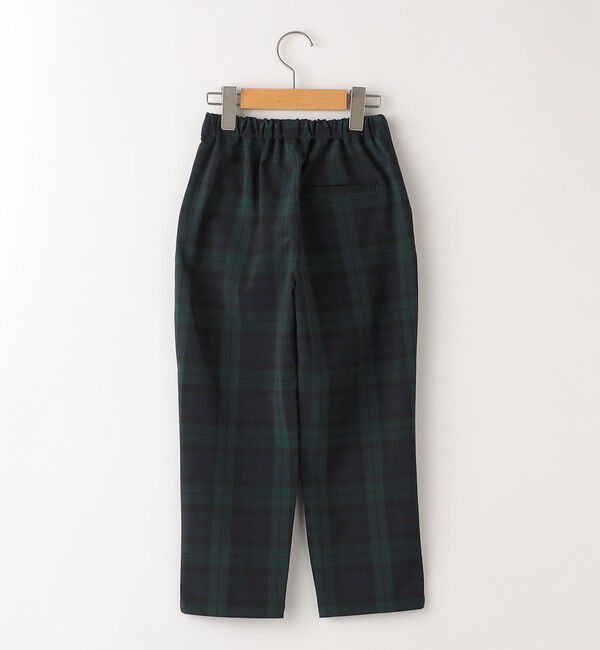 SHIPS KIDS「SHIPS KIDS:100～130cm /〈多機能〉ブラックウォッチ ストレッチ パンツ」|その他|