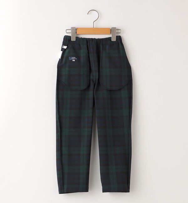 SHIPS KIDS「SHIPS KIDS:100～130cm /〈多機能〉ブラックウォッチ ストレッチ パンツ」|その他|