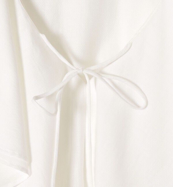 SHIPS for women「〈手洗い可能〉marmors: 2way フリル カラー ブラウス」|シャツ・ブラウス|