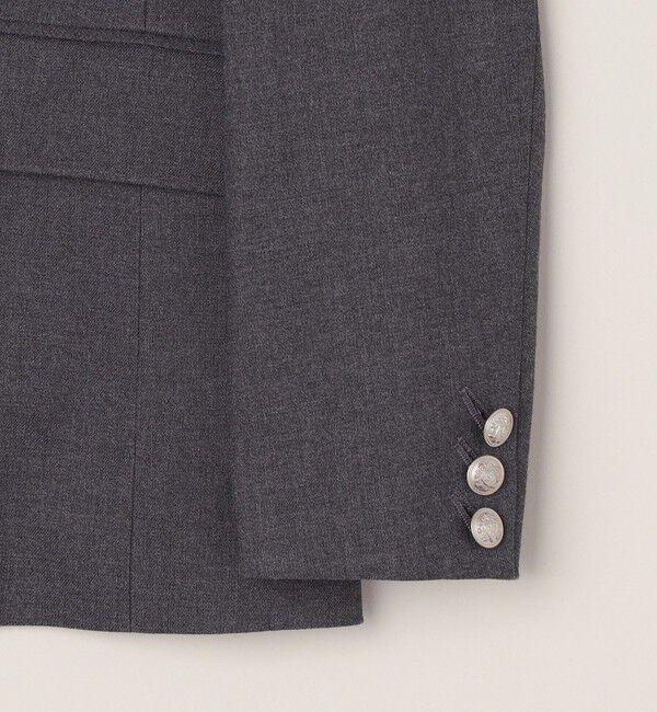 quaranciel「quaranciel:〈洗濯機可能〉ハンサム ダブルブレスト ブレザー ジャケット（セットアップ対応）」|テーラードジャケット|