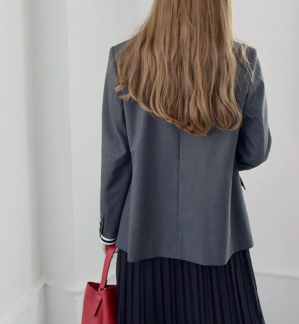 quaranciel「quaranciel:〈洗濯機可能〉ハンサム ダブルブレスト ブレザー ジャケット（セットアップ対応）」|テーラードジャケット|