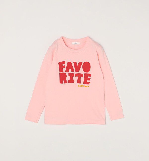SHIPS any「SHIPS any: タイポグラフィー プリント ロンT<KIDS>◇」|Tシャツ・カットソー|