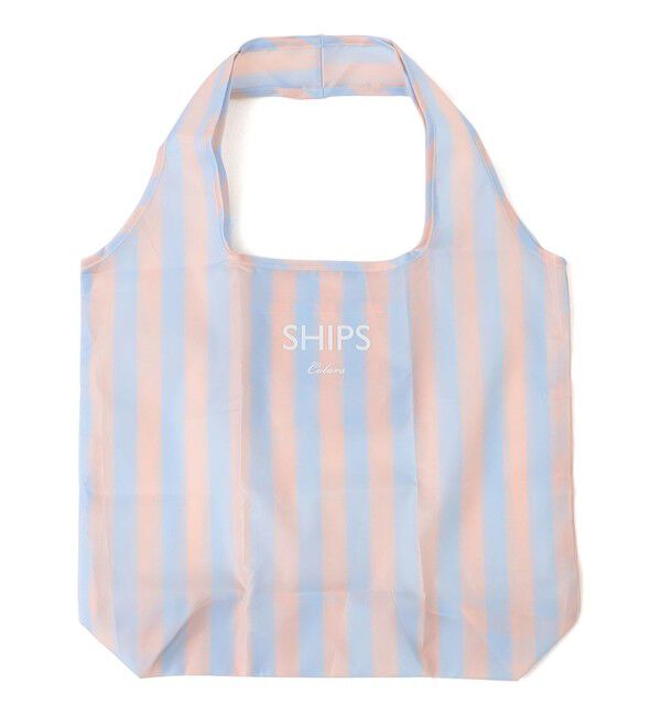 SHIPS Colors 「SHIPS Colors:〈手洗い可能〉リサイクル エコバッグ (M)」|エコバッグ|ライトピンク
