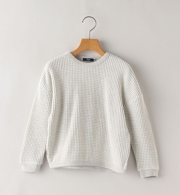 SHIPS KIDS「SHIPS KIDS:100～130cm / ポコポコ ワッフル 長袖 カットソー」|Tシャツ・カットソー|