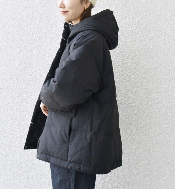 SHIPS any「SHIPS any: フーディ ショート ダウン ジャケット」|ダウン|