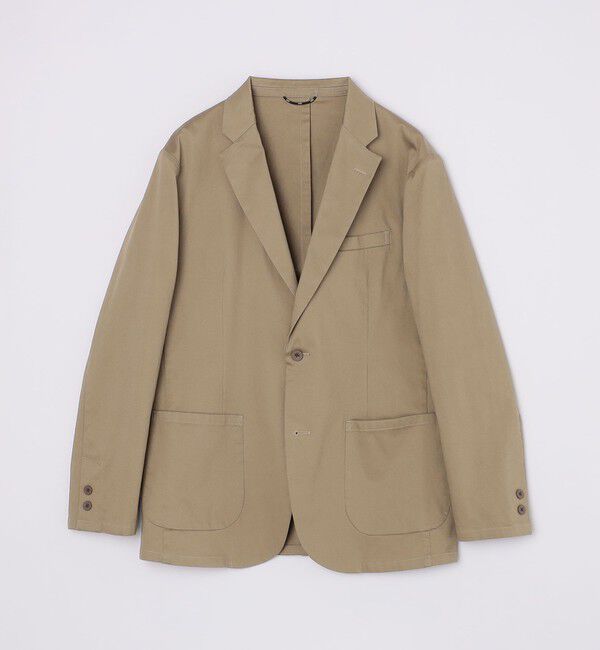 SHIPS「SHIPS: 〈セットアップ対応・手洗い可能〉ウォッシュド ピケ 2ボタン ジャケット」|テーラードジャケット|