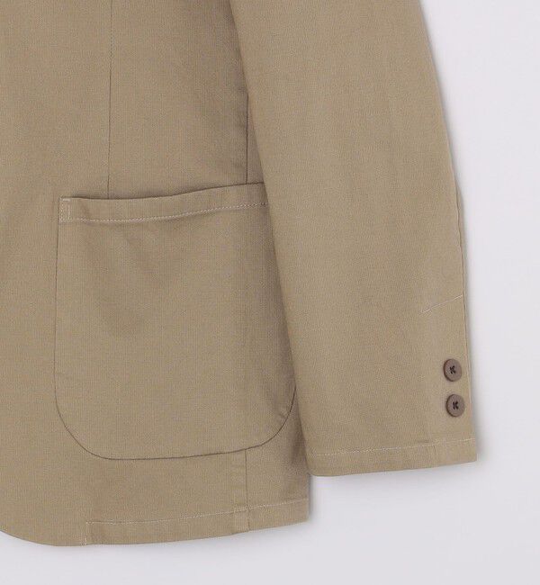 SHIPS「SHIPS: 〈セットアップ対応・手洗い可能〉ウォッシュド ピケ 2ボタン ジャケット」|テーラードジャケット|