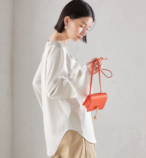 SHIPS for women「〈手洗い可能〉サテン ブラウス◇」|シャツ・ブラウス|