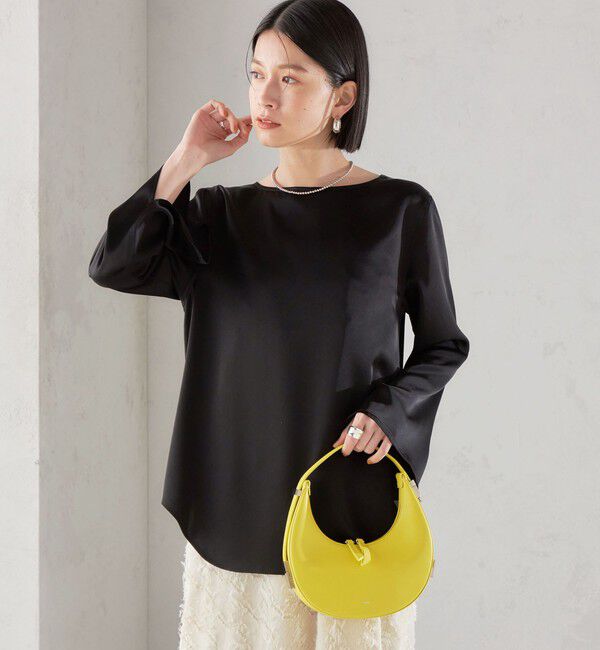 SHIPS for women「〈手洗い可能〉サテン ブラウス◇」|シャツ・ブラウス|