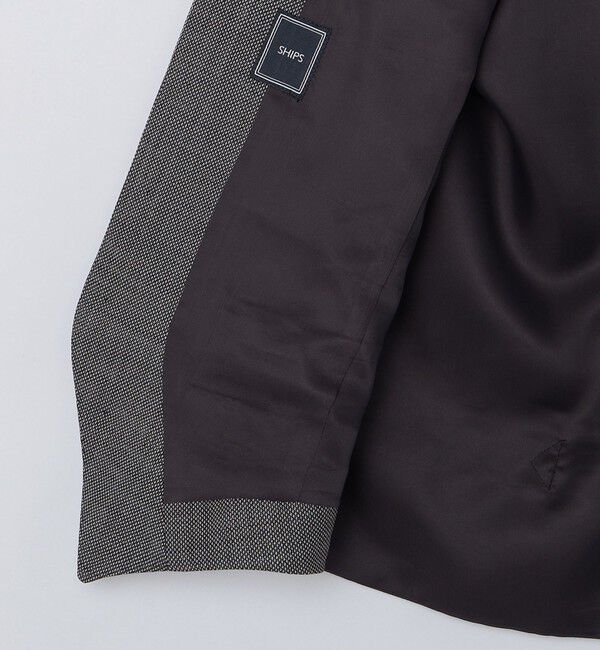 SHIPS「SHIPS: ラグジュアリー ドーメル バーズアイ ベスト」|ベスト・ジレ|