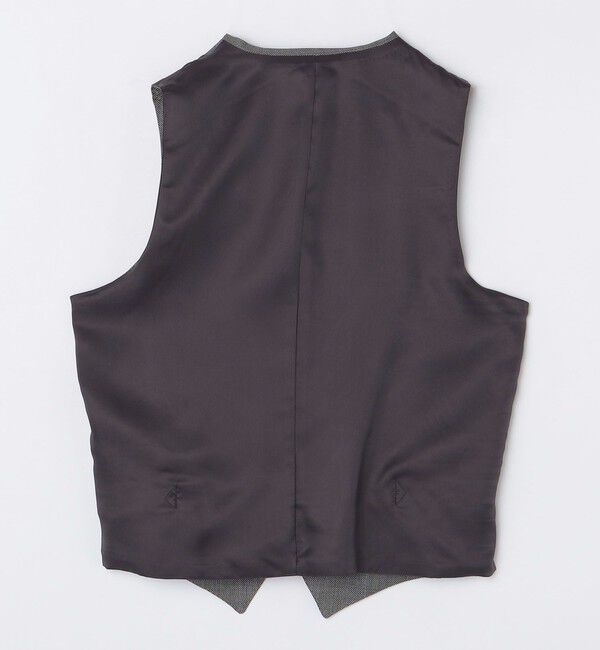 SHIPS「SHIPS: ラグジュアリー ドーメル バーズアイ ベスト」|ベスト・ジレ|