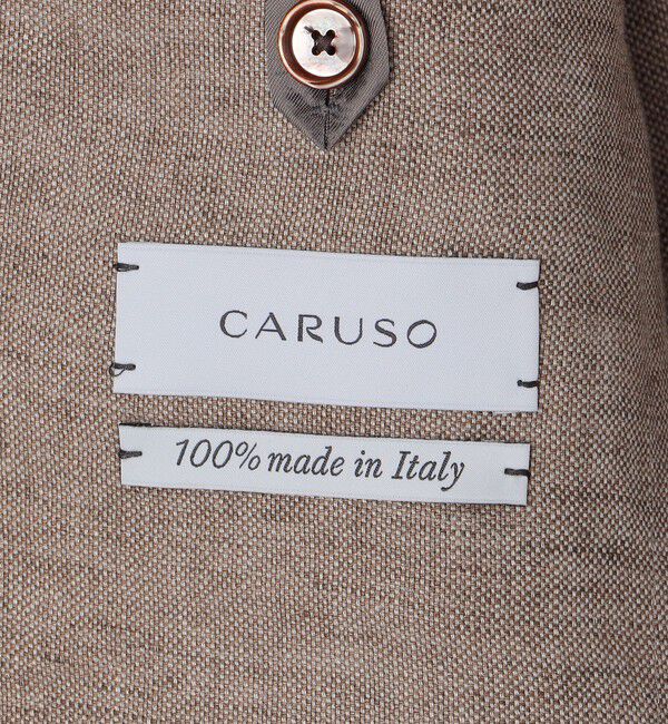 SHIPS「【SHIPS別注】CARUSO: AIDA リネン バスケット ジャケット」|テーラードジャケット|