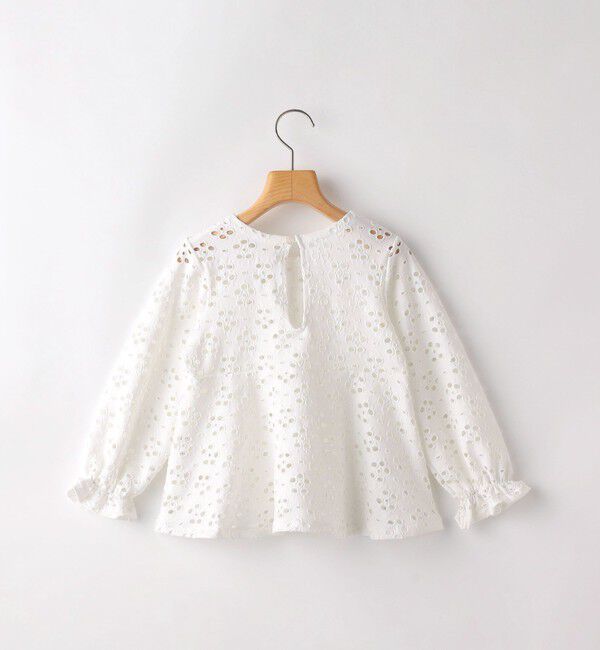 SHIPS KIDS「SHIPS KIDS:120～150cm / フラワー ラッシュガード 3点 ビキニセット」|コンビネゾン|