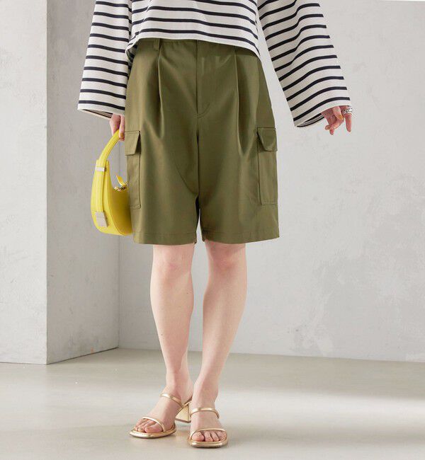 SHIPS for women「〈手洗い可能〉ハイカウント ハーフ パンツ」|その他|