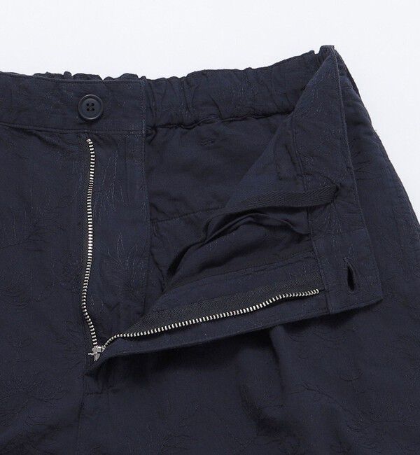 SHIPS「SHIPS:〈洗濯機可能〉エンブロイダリー イージー トラウザーズ (セットアップ対応)」|スラックス|