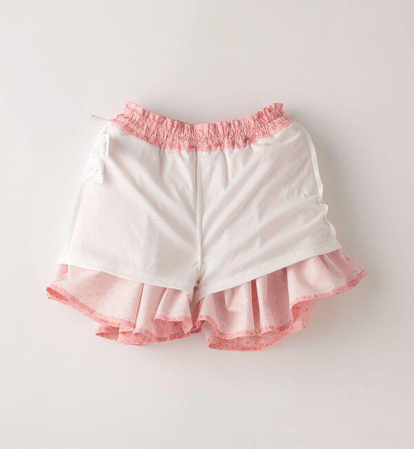 SHIPS Colors 「SHIPS Colors:〈洗濯機可能〉フラワー プリント ガウチョ パンツ(80~130cm)」|キュロット|