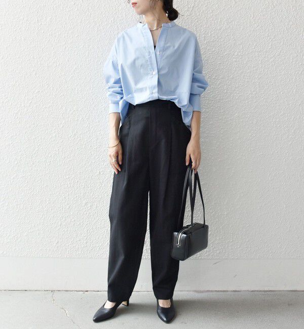 SHIPS any「SHIPS any:〈洗濯機可能〉コクーン ワーク カーゴ パンツ」|カーゴ|