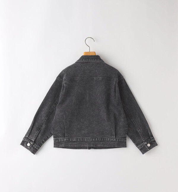 SHIPS KIDS「SHIPS KIDS:140～160cm / ジャージー ライク デニム ジャケット」|その他|